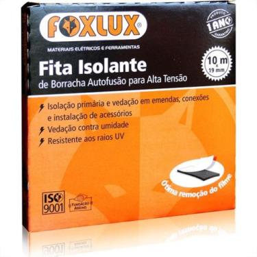 Imagem de Fita Isolante Foxlux Auto Fusao 10Mx19Mm 10.53