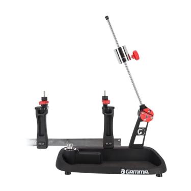 Imagem de GAMMA Máquina de amarrar Momentum Drop Weight 2 – Sistema intuitivo de montagem de 2 pontos - longarina de raquete de tênis de nível profissional com recursos avançados para precisão, fácil de usar,