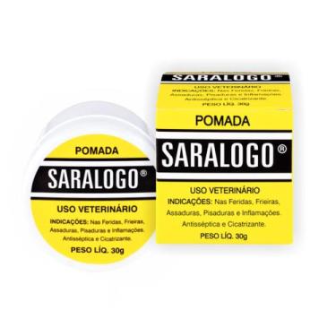 Imagem de Pomada Antisséptica Cicatrizante para cães Saralogo 30gr - MATACURA