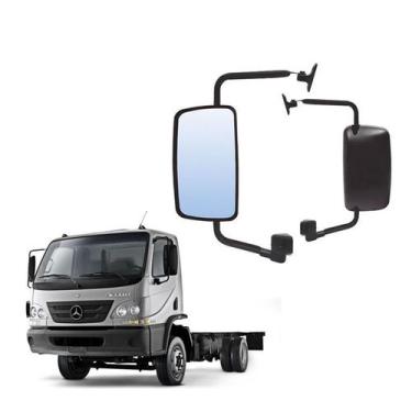 Imagem de Retrovisor Completo Mb Acello Lado Direito Sem Desembaçador - Globo