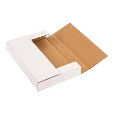 Imagem de wisaiboxl Caixas De Remessa De Dvd De 9X6X1,3 Polegadas, Caixa Pequena Com Várias Profundidades Para Envio, Armazenamento, Embalagem, Presentes, Artesanato, Negócios Ou Casa, Com Adesivos Frágeis, B