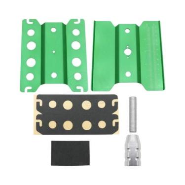 Imagem de Estação de Reparo de Metal para Carros RC 1/10, 1/8 e 1/12, Verde
