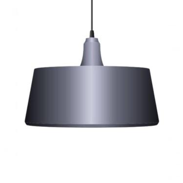 Imagem de Luminária Pendente De Mesa Retrolux Moderna Elegante Prata Prata