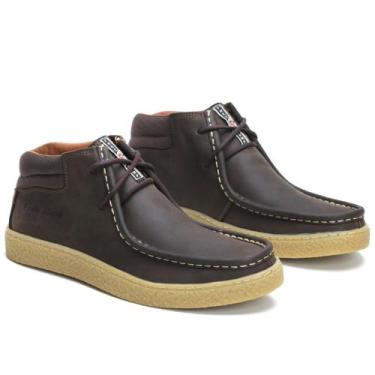 Imagem de Mocassim Derby Masculino  Dolte - Casual - Couro Nobre - LOJA RPERONI,