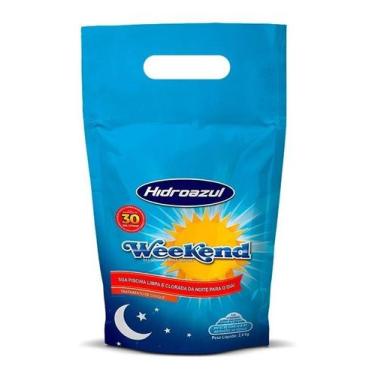 Imagem de Cloro Para Piscina Weekend 2,4kg 30.000l Multi-ação - Hidroazul