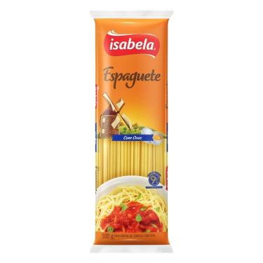 Imagem de Massa Isabela Espaguete Com Ovos 500g