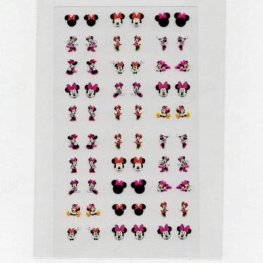 Imagem de 60 adesivos de unha 3D INFANTIL minnie PRÉ PRONTO - 559-3 - Nails Art 
