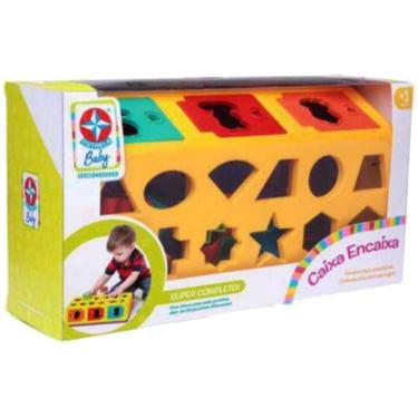 Imagem de Jogo Educativo Infantil Caixa Encaixa Original - Estrela