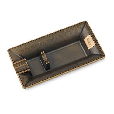 Imagem de Winston's the Churchill Antique Bronze Cigar Ashtray, Durable with Cigar Holder