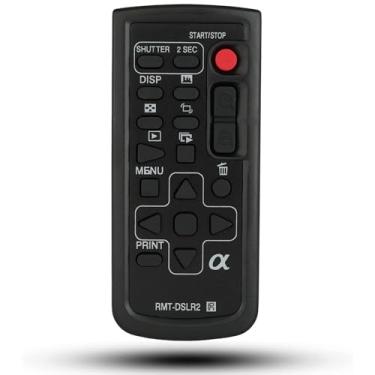 Imagem de Controle remoto de substituição RMT-DSLR2 compatível com câmera digital Sony com lentes intercambiáveis RMT-DSLR2 A6500 A6300 A6000 NEX-7 6 5 A99 ILCE-7M3 A77M2 A99M2 A99 NEX-7 6 5 ILCE-7M3 A77M2 A99