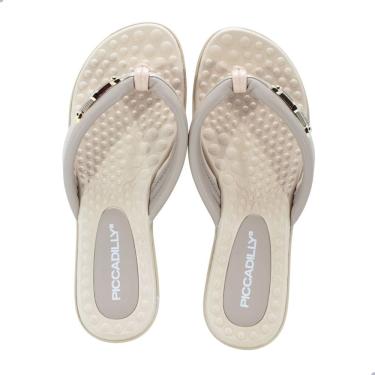 Imagem de Tamanco Feminino Piccadilly Napa Stretch Soft Palha