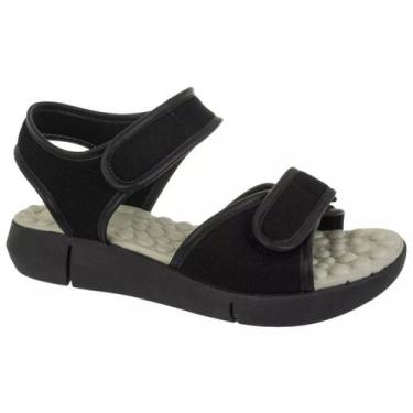 Imagem de Sandália Papete Feminina Ortopédica Anatômica Massageadora Leve Macia 