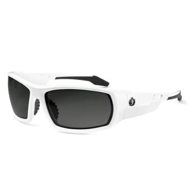 Imagem de Óculos de sol de segurança Skullerz Odin, branco, lente fumê