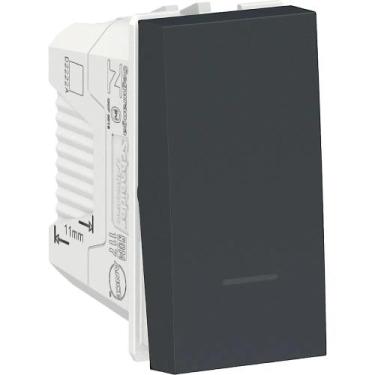 Imagem de Modulo Interruptor Simples 10A 250V Grafite Orion Schneider