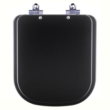 Imagem de Assento Sanitário Soft Close Axis ébano Fosco (preto Fosco) Para Vaso Deca