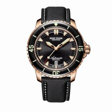 Imagem de Relógio Masculino Reef Tiger Rga3035-pll à Prova D'água Ouro