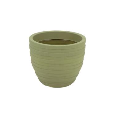 Imagem de Vaso Tramontina Inca Polietileno Verde Oliva 45cm Tramontina