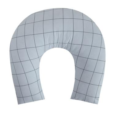 Imagem de Almofada De Amamentação Baby Percal 200 Fios Algodão - Grid