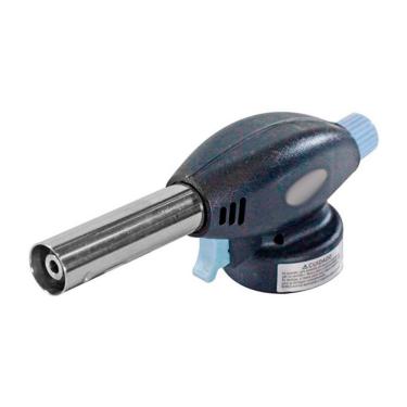 Imagem de Maçarico Culinário Gás Multiuso Portátil Profissional Gourmet Controle Manual Regulagem Da Chama