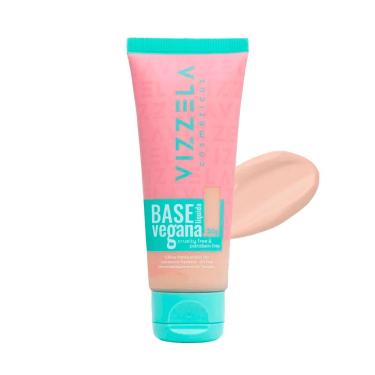 Imagem de Vizzela Cosméticos - Base Líquida Vegana 30g 04