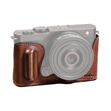 Imagem de Estojo de câmera SMALLRIG Half Leather para Panasonic LUMIX S9