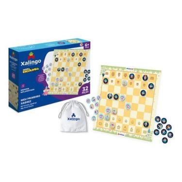Imagem de Meu Primeiro Xadrez Aprendendo Xalingo Minha Escolinha - Napolestore