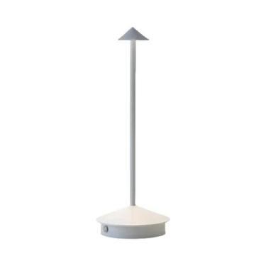 Imagem de Lâmpada De Mesa LED Regulável Tricolor Com Formato De Cogumelo, Luz De