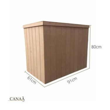 Imagem de Mesa festa ripada mdf cru - canaamdf