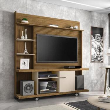 Imagem de Home para TV Mechelen Cinomomo Off White Pintura 3D Ripada - CASA H