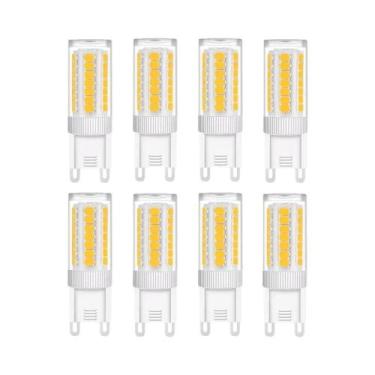 Imagem de Lâmpada LED Regulável 8Pcs G9 5W-22W 220V Sem Cintilação 360 graus Âng