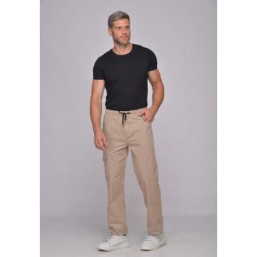 Imagem de Calça Sarja Macaw 7733 Bege Escuro F075, Bege escuro, M
