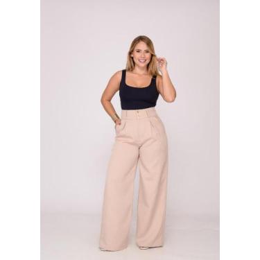 Imagem de Calça Social Feminina 7940 Bege F075 - macaw, Bege, G