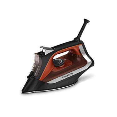 Imagem de Rowenta Ferro A Vapor Para Roupas, Com Base De Aço Inoxidável, Furos Microvapor, 1700 Watts, Leve, Desligamento Automático, Preto, Dw2360