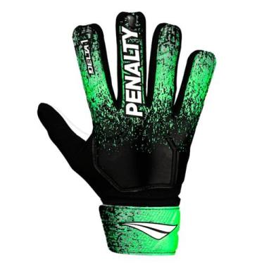 Imagem de Luva de goleiro juvenil penalty delta 1 xxiii 621074, Preto vde cbo, 0