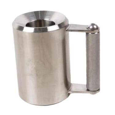 Imagem de YWJLQH Caneca de café com halteres de aço inoxidável, presente exclusivo e versátil para amantes de café, copo com halteres, copo esportivo para água, para, 10 Kg Contém 120 Ml