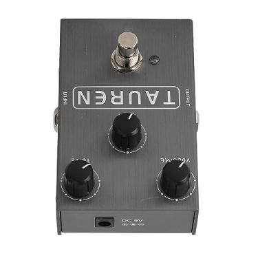 Imagem de Pedal de Guitarra OverdrivePedal de Afinador de Efeito OverdrivePedal de Distorção, Boa Aparência Função Múltipla Liga de Alumínio Efeitos de Guitarra Elétrica Pedal de