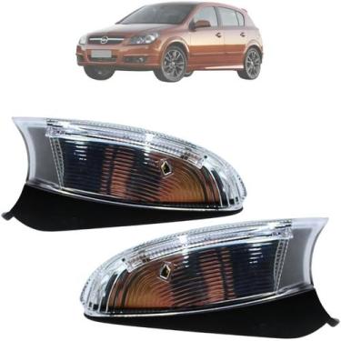 Imagem de Kit 02 Pisca Seta Retrovisor Com Luz Solo Vectra 2009 Até 2011 Origina