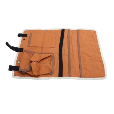 Imagem de AYNEFY Saco de Armazenamento Pendurado Acampamento Organizador de Economia de Espaço à Prova D'água para Capota de Tenda de Tendas de Camping Uso Doméstico Material Canvas