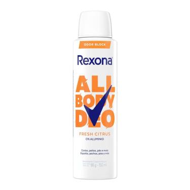 Imagem de Desodorante Rexona Corporal All Body Deo Fresh Citrus Aerossol 150ml