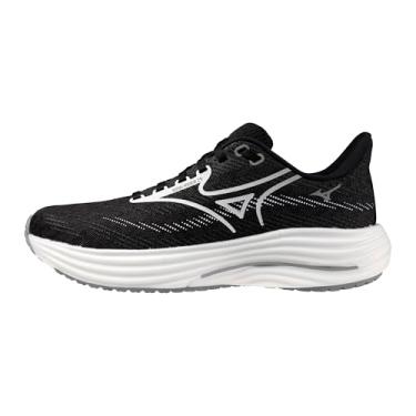 Imagem de Mizuno Tênis feminino Wave Rider 29, Areia preta/branco, 39