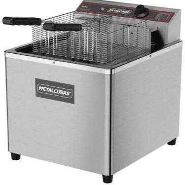 Imagem de Fritadeira elétrica água e óleo metalcubas 18 litros gfao18m 220v, 220
