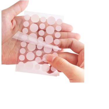 Imagem de 36 Adesivos para Espinha e Acnes Hidrocoloide Protege contra impurezas sem caixa
