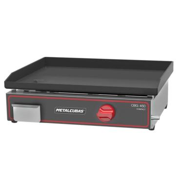 Imagem de Chapa Bifeteira Compact A Gás Cbg450c Metalcubas Chapa Para Lanche Cbg450c