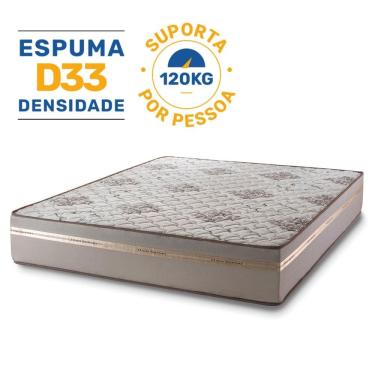 Imagem de Colchão de Espuma D33 Millenium One Face King 193x203x19cm