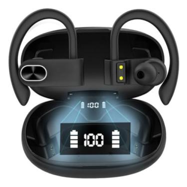 Imagem de Fone De Ouvido Bluetooth Sem Fio Esportivo Anti Queda – Bateria 45h De Reprodução Com Microfone Compatível Com iPhone Samsung Xiaomi Motorola Celular Android Ios Academia Corrida [VALUANCE]
