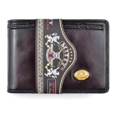 Imagem de Carteira Mitty Em Couro Com   Toscani/Vinho  - M1R