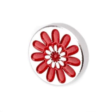 Imagem de DBZZ Botão de liberação suave da câmera, botão do obturador para Fujifilm X100VI X100V X-E4 X-E3 X-T5 X-T4 X-T3 X-T30 II X-T20 X-PRO3 (botão margarida vermelho)