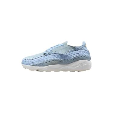 Imagem de Nike Tênis feminino Air Footscape, Denim Wheat Ouro Gelo Azul Branco, 34 BR