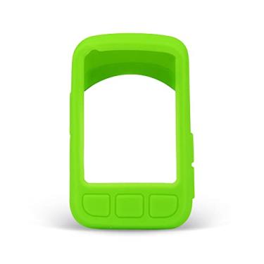 Imagem de Capa Voikoli compatível com Wahoo Elemnt Bolt V2, capa protetora de silicone macio para acessórios de ciclismo Wahoo Elemnt Bolt V2 GPS (verde)