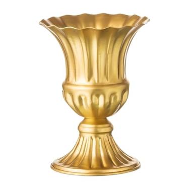 Imagem de XLWLLNJ Vaso de Flores, Arranjo Floral, Vaso de Flores, Suporte para Plantas para Decoração de Prateleira de Entrada, Estilo C, Tamanho real